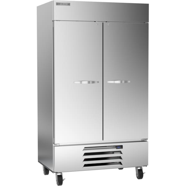 Reach In Refrigerator, Two Section, Solid Door, 40.2 Cu. Ft.
